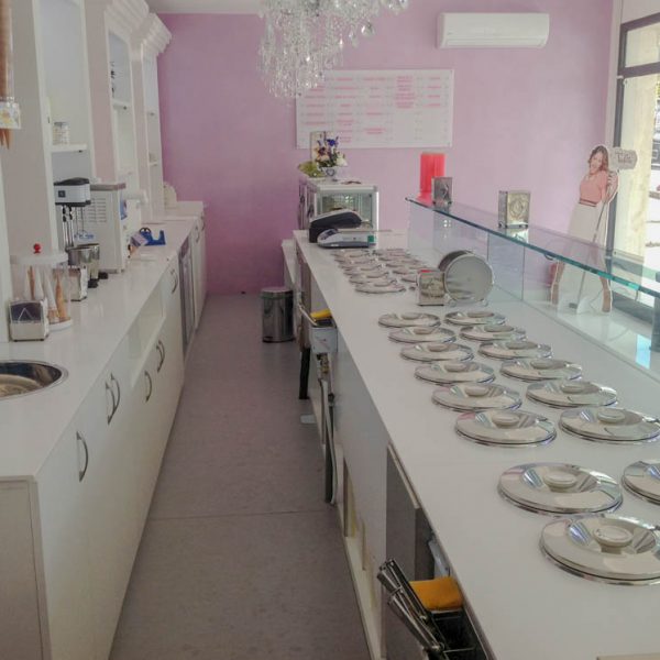 Gelaterie: arredamento gelateria Ray - Ferrara